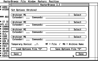 Masterbrowse atari screenshot